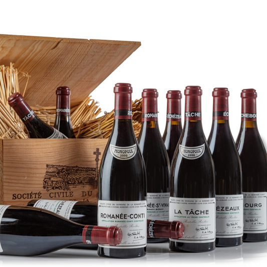 Domaine de la Romanee-Conti Vosne-Romanée Assortment (1RC,3T,2R,2RSV,2GE,2E)｜2000